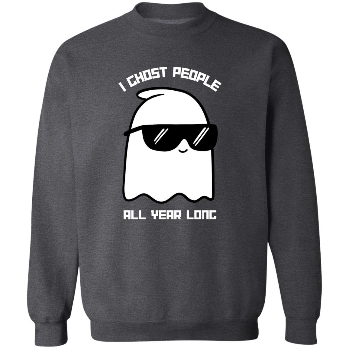 I Ghost People Halloween Pullover Sweatshirt