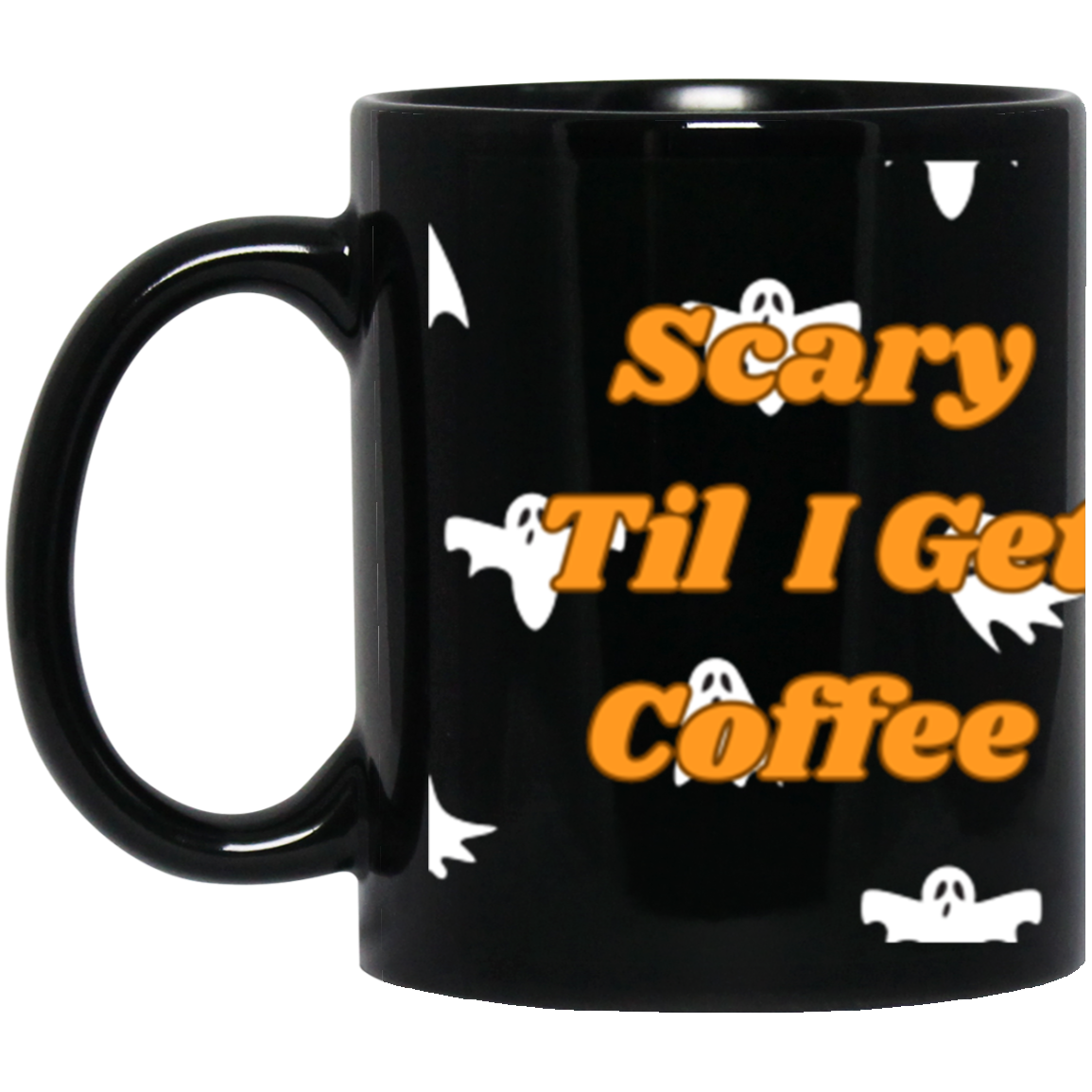Scary Coffee Halloween Mug