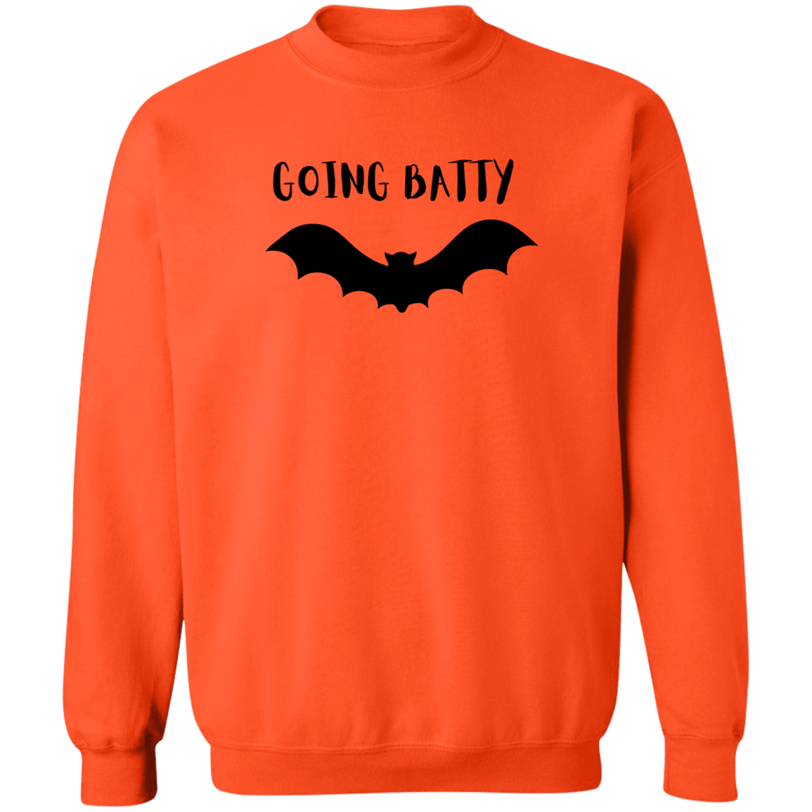 Batty Halloween Pullover Sweatshirt