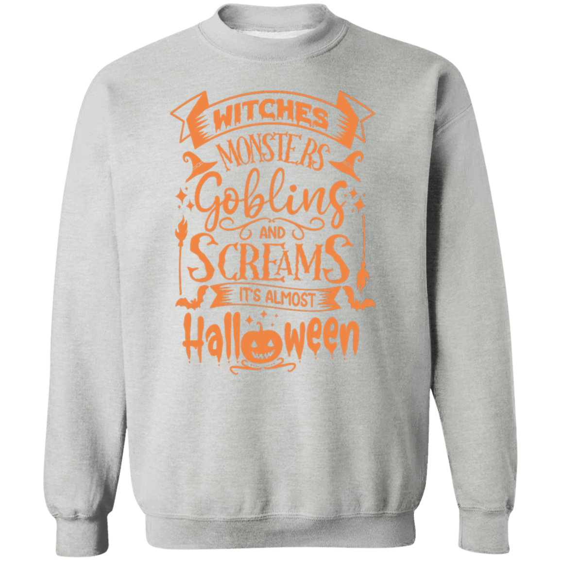 Almost Halloween Pullover Sweatshirt