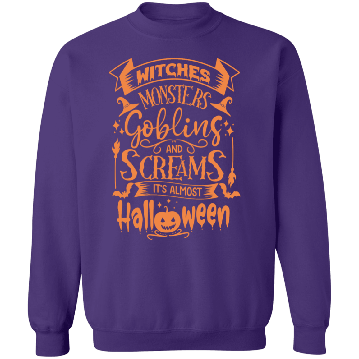 Almost Halloween Pullover Sweatshirt