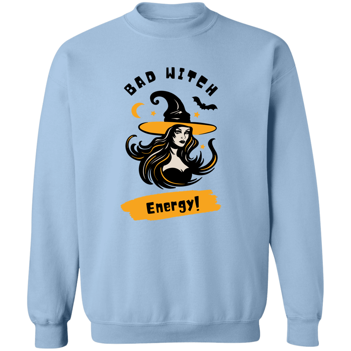 Bad Witch Halloween Pullover Sweatshirt