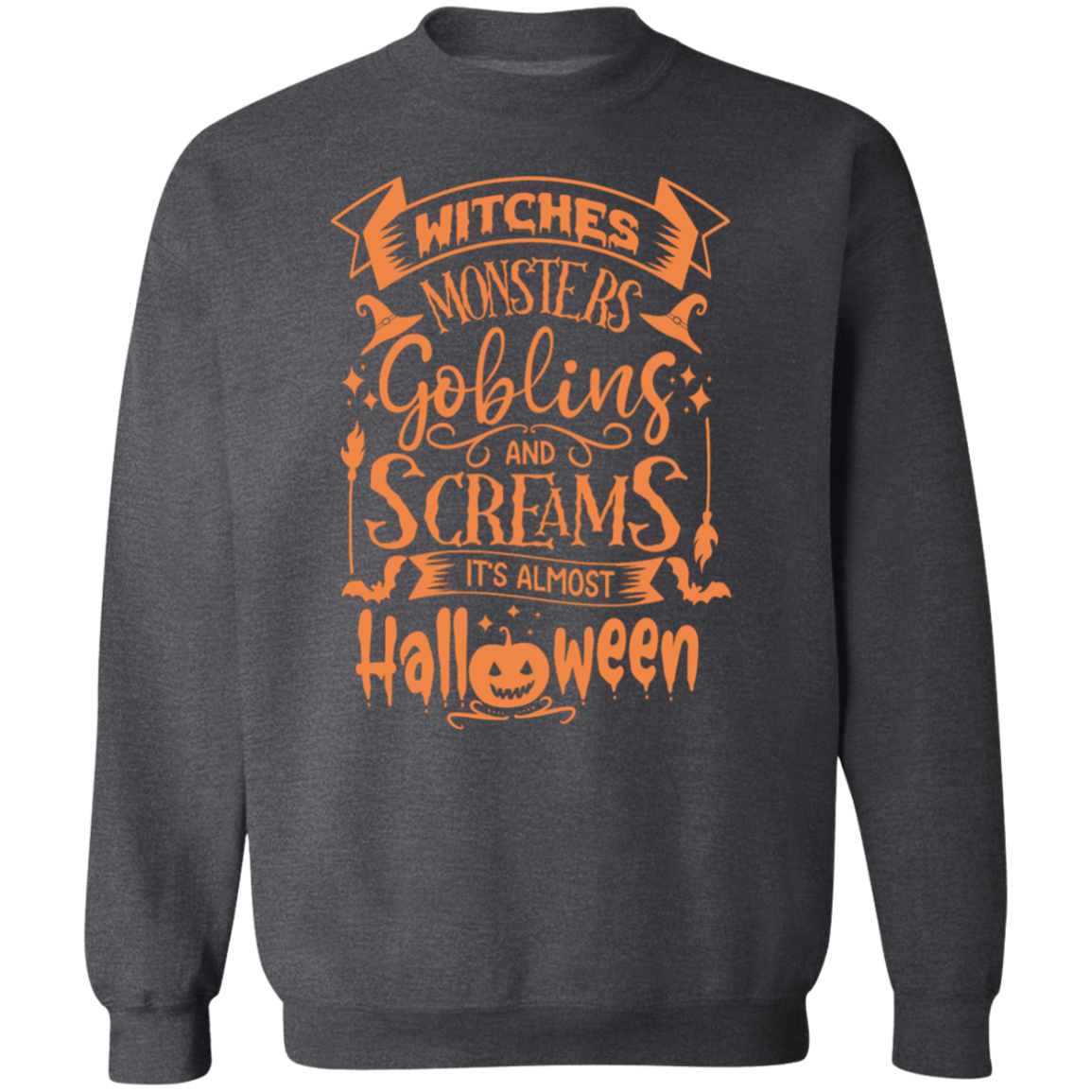 Almost Halloween Pullover Sweatshirt