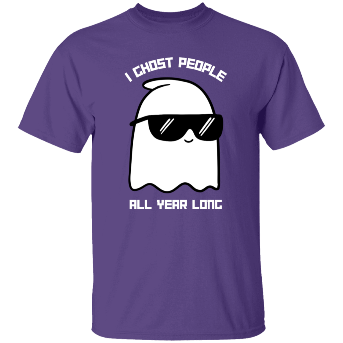 I Ghost People Halloween T-Shirt