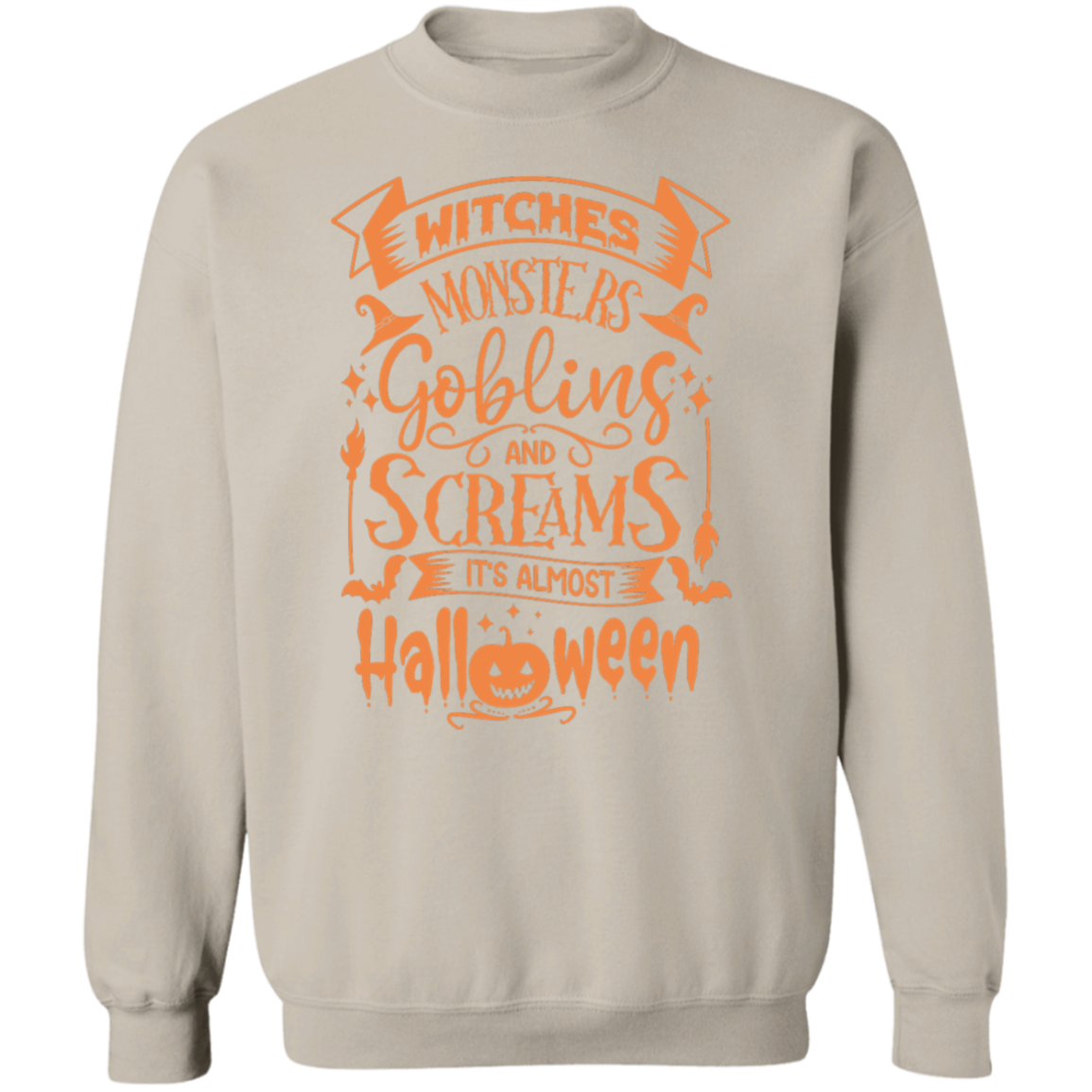 Almost Halloween Pullover Sweatshirt