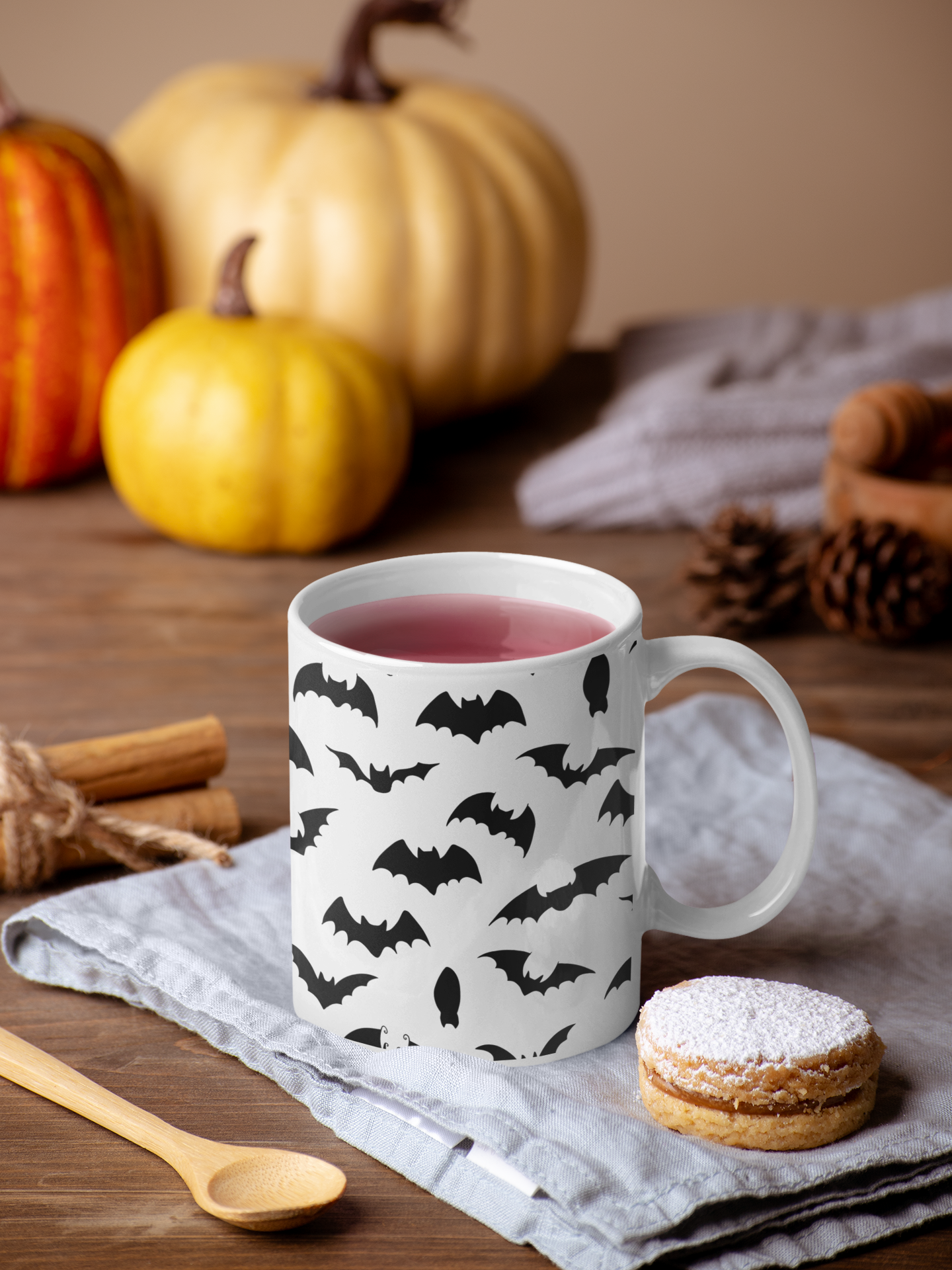 Batty Halloween Mug