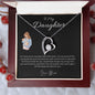 Forever Love Necklace - To My Daughter (Love Mom)