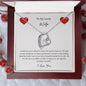 Forever Love Necklace - To My Lovely Wife (I Love You)