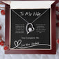 Forever Love Necklace - To My Wife