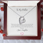 Forever Love Necklace - To My Mother (From Daughter)
