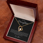 Forever Love Necklace - To My Daughter (Love Mom)