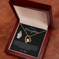 Forever Love Necklace - To My Daughter (Love Mom)