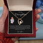 Forever Love Necklace - To My Daughter (Love Mom)