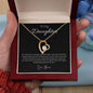 Forever Love Necklace - To My Daughter (Love Mom)