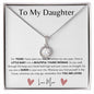 Eternal Hope Necklace - To My Daughter (Love Mom)