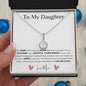 Eternal Hope Necklace - To My Daughter (Love Mom)