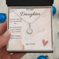 Eternal Hope Necklace - To My Daughter (Love Dad)
