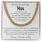 Cuban Link Chain - To My Man