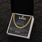 Cuban Link Chain - To My King
