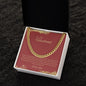 Cuban Link Chain - To My Husband