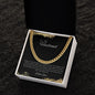 Cuban Link Chain - To My Husband