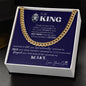 Cuban Link Chain - To My King