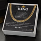 Cuban Link Chain - To My King