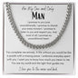 Cuban Link Chain - To My Man
