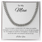 Cuban Link Chain - To My Man