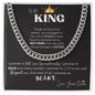 Cuban Link Chain - To My King