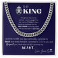Cuban Link Chain - To My King