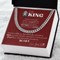 Cuban Link Chain - To My King
