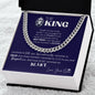 Cuban Link Chain - To My King