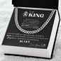 Cuban Link Chain - To My King