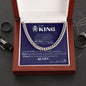 Cuban Link Chain - To My King
