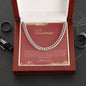 Cuban Link Chain - To My Husband