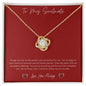 Love Knot Necklace - To My Soulmate