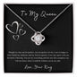 Love Knot Necklace - To My Queen