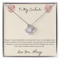 Love Knot Necklace - To My Soulmate