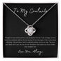 Love Knot Necklace - To My Soulmate