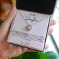 Love Knot Necklace - To My Daughter (Love Dad)