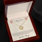 Love Knot Necklace - To My Soulmate