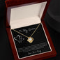 Love Knot Necklace - To My Queen
