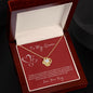 Love Knot Necklace - To My Queen