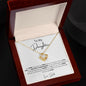Love Knot Necklace - To My Daughter (Love Dad)