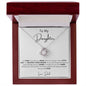 Love Knot Necklace - To My Daughter (Love Dad)
