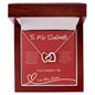 Interlocking Hearts Necklace - To My Soulmate