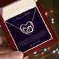 Interlocking Hearts Necklace - To My Soulmate