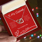 Interlocking Hearts Necklace - To My Soulmate