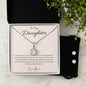 Eternal Hope Necklace - To My Daughter (Love Mom)